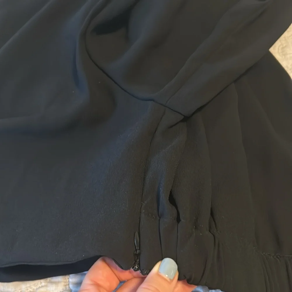 NWT ZARA PLEATED CROP TOP, Black, Size XXL - Picture 16 of 16